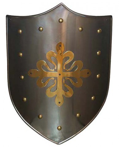 BRASS CALATRAVA CROSS SHIELD